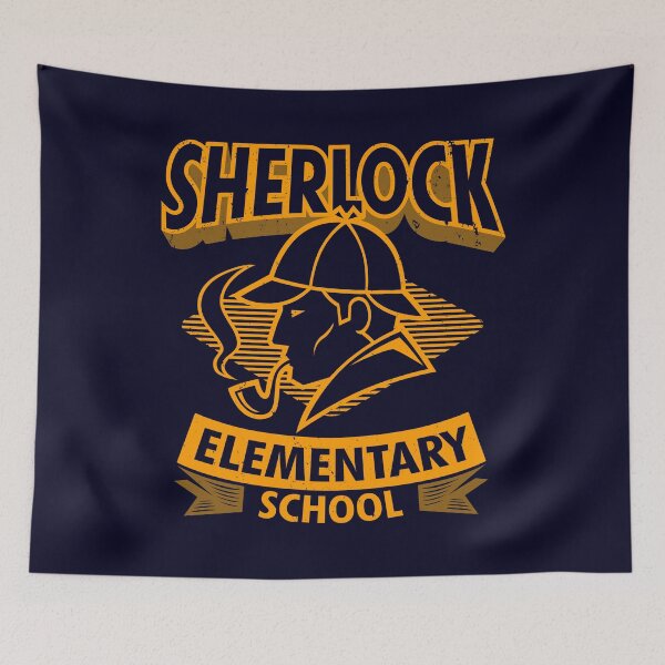 Item preview, Sherlock Holmes Elementary School designed and sold by BoggsNicolasArt.