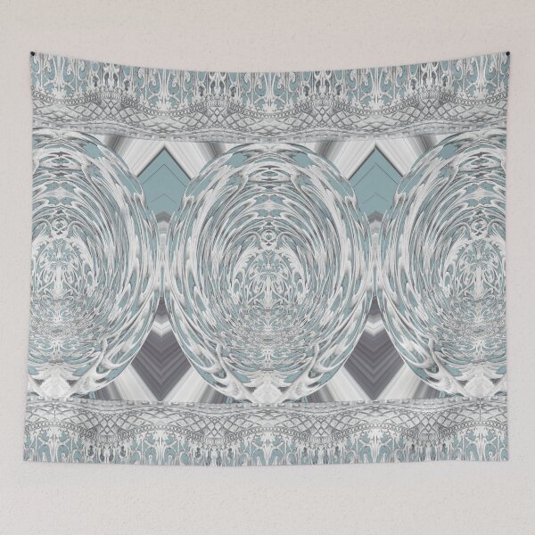Item preview, Soft Blue Lace by Adelaide Artist Avril Thomas at Magpie Springs designed and sold by MagpieSprings.