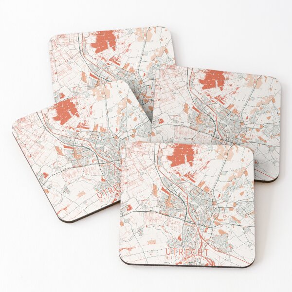 Item preview, Utrecht City Map of Netherlands - Bohemian designed and sold by deMAP.