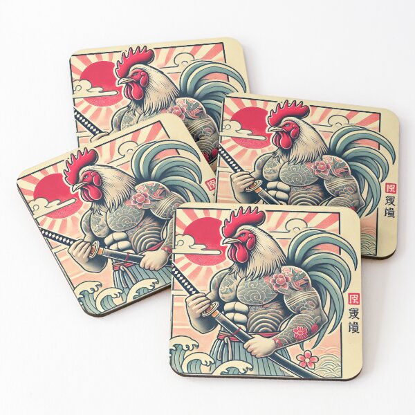 Item preview, Tori Oyabun – Rooster Zodiac (Showa Era Style) designed and sold by Wearablestore.