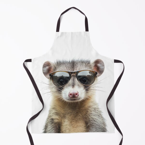 Item preview, Funny cool Virginia opossum wearing sunglasses designed and sold by LazyOwlStore.