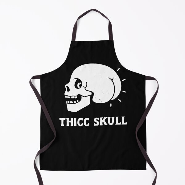 Item preview, Funny Thicc BIg Booty Thick Skull designed and sold by BoggsNicolasArt.