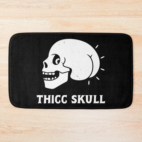 Item preview, Funny Thicc BIg Booty Thick Skull designed and sold by BoggsNicolasArt.