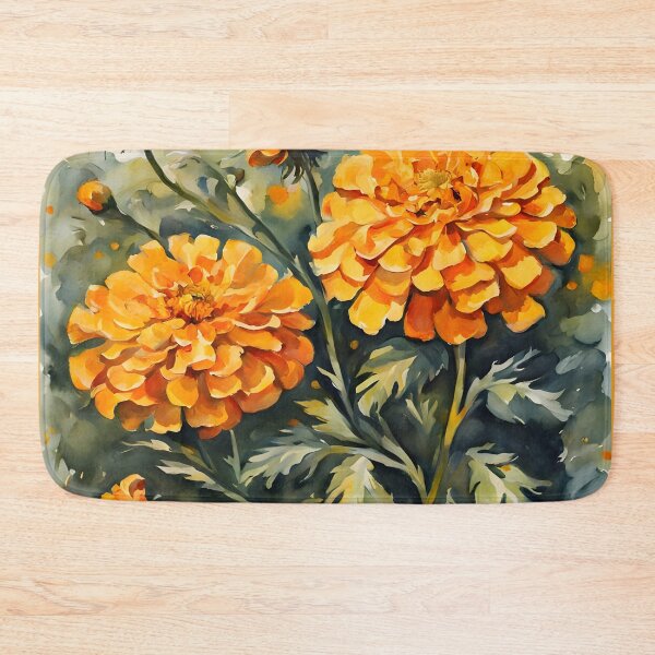 Item preview, Marigold Flower Art Lover Gift designed and sold by Wiss2Arts.