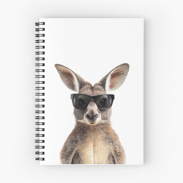 Item preview, Funny cool Wallaby wearing sunglasses designed and sold by LazyOwlStore.