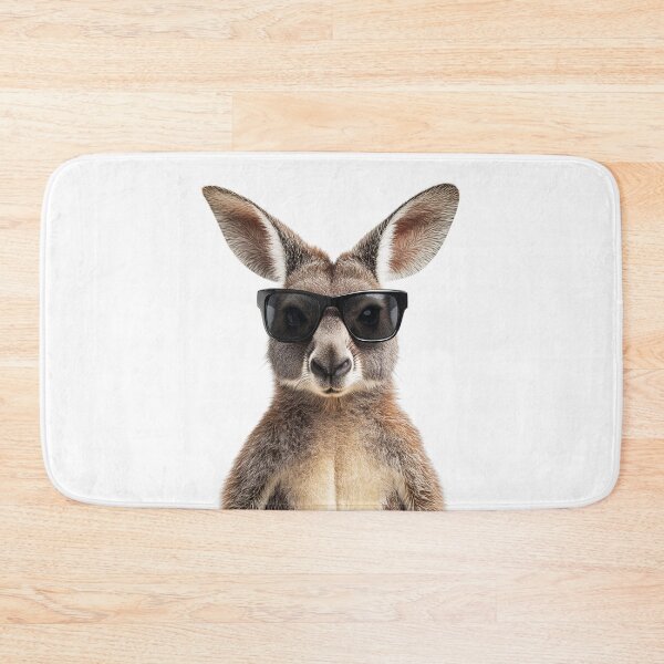 Item preview, Funny cool Wallaby wearing sunglasses designed and sold by LazyOwlStore.