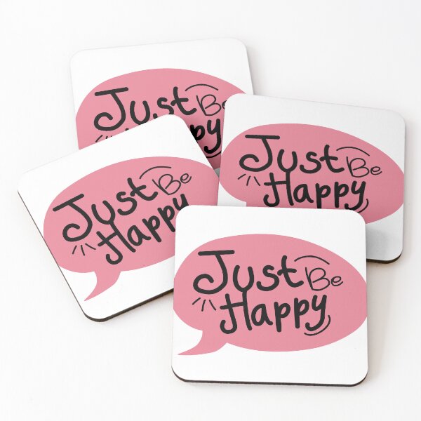 Item preview, Just Be Happy! designed and sold by Lukars77.
