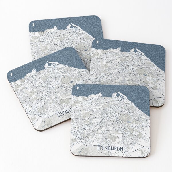 Item preview, Edinburgh City Map of Scotland - Coastal designed and sold by deMAP.