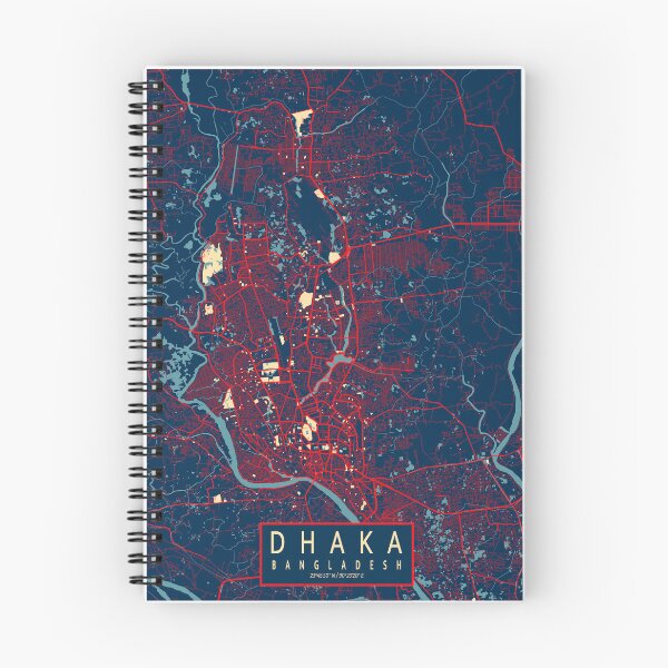 Item preview, Dhaka City Map of Bangladesh - Hope designed and sold by deMAP.