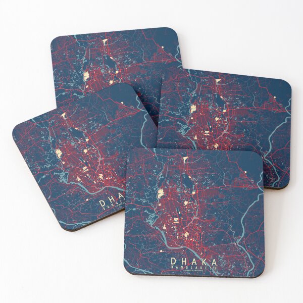 Item preview, Dhaka City Map of Bangladesh - Hope designed and sold by deMAP.