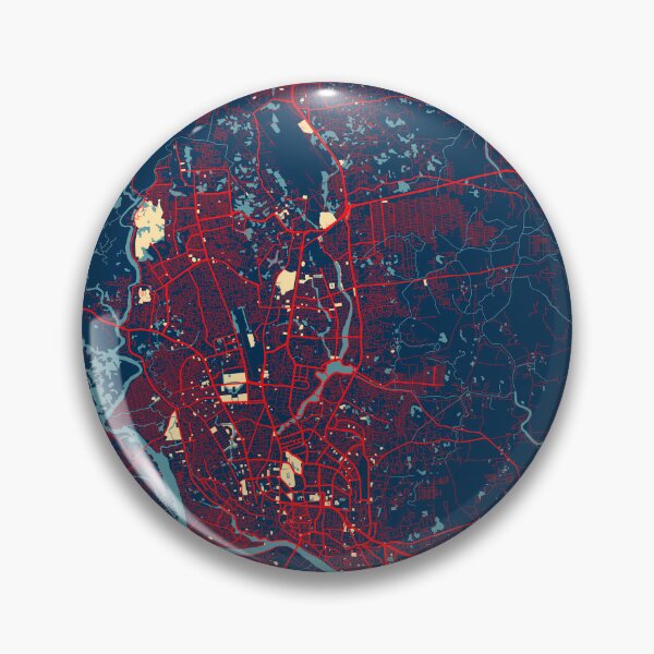 Item preview, Dhaka City Map of Bangladesh - Hope designed and sold by deMAP.