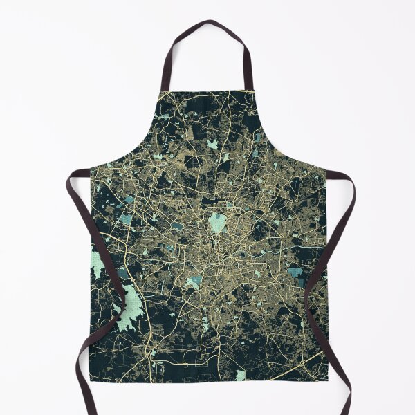 Item preview, Hyderabad City Map of Telangana, India - Summer designed and sold by deMAP.