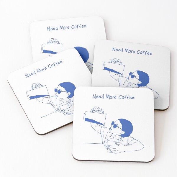 Item preview, Need More Coffee designed and sold by ethnicdrawing.