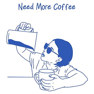 Artwork thumbnail, Need More Coffee by ethnicdrawing