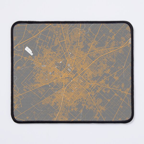 Item preview, Faisalabad City Map of Punjab, Pakistan - Bauhaus designed and sold by deMAP.