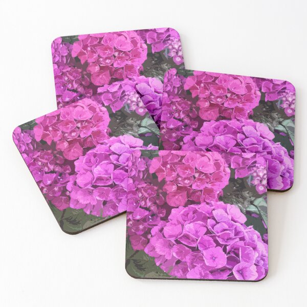 Item preview, Pink Hydrangea Flowers designed and sold by Nicola Morgan.