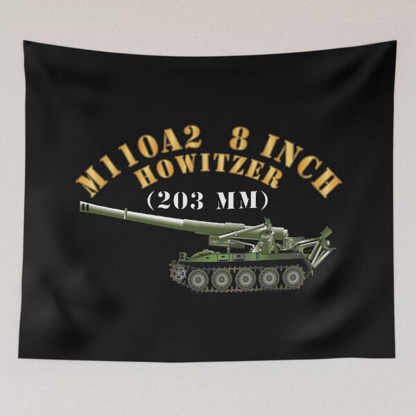 Item preview, Army - M110A2 - 8 Inch 203mm Howitzer X 300 designed and sold by Military Insignia Products.