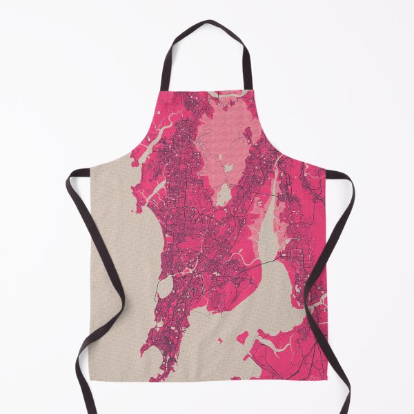 Item preview, Mumbai City Map of India - Blossom designed and sold by deMAP.