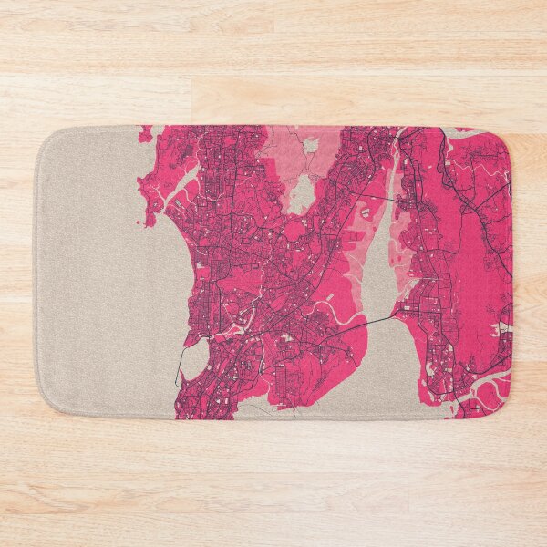 Item preview, Mumbai City Map of India - Blossom designed and sold by deMAP.
