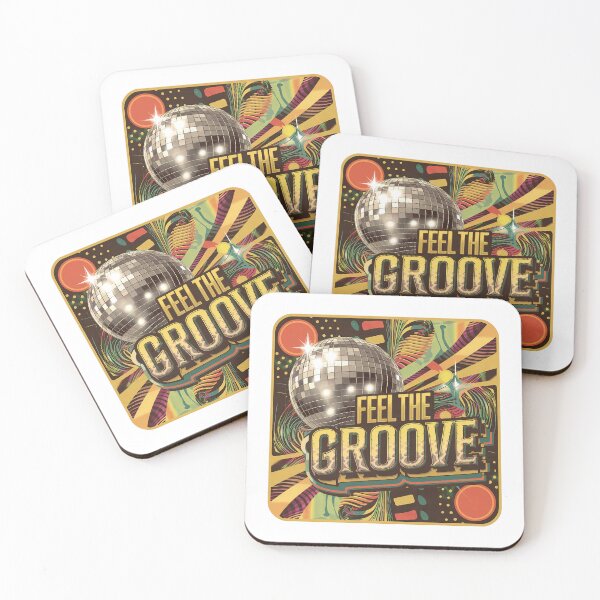Item preview, Vintage Vibes Feel the Groove T-Shirt designed and sold by MysticNest Studio.