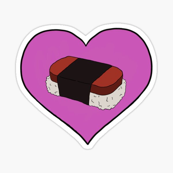 Item preview, i heart spam musubi designed and sold by studi0y.