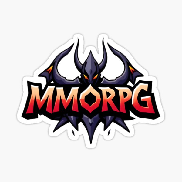 Vista previa del artículo con la obra «Logotipo de MMORPG», diseñado y vendido por UniqueDJT.