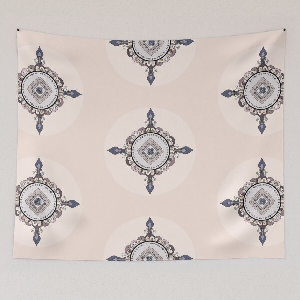 Item preview, Mandala Awakening in Linen  designed and sold by danitacreate.