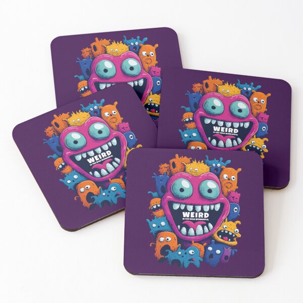 Item preview, Weird Monster Cartoon Art - Funny Colourful Creature Design designed and sold by Art of Ngu.