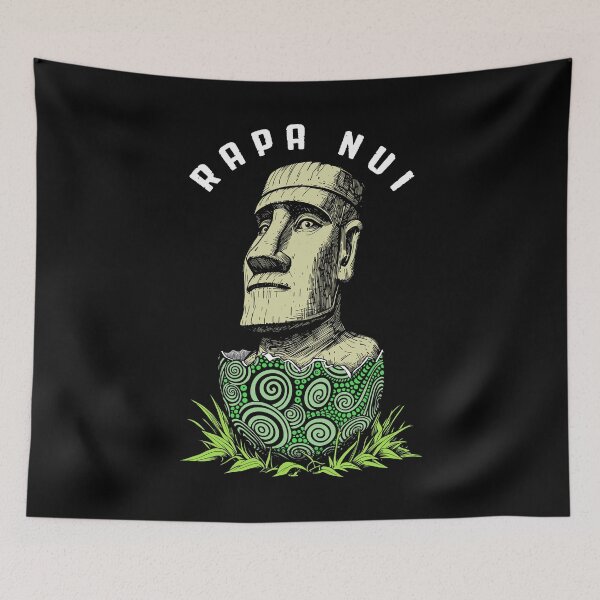 Item preview, Happy Easter Island Rapa Nui Moai Statue Funny Egg Hunt designed and sold by GrandeDuc.
