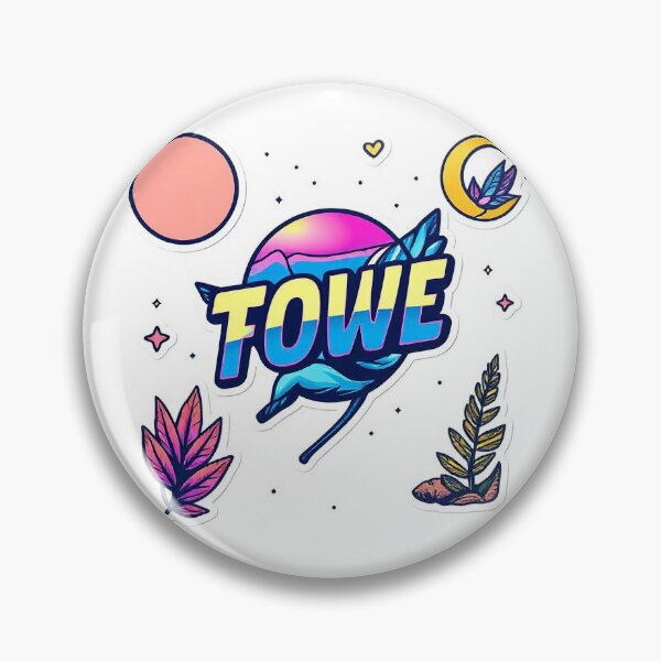 Item preview, Vibrant FOWE Sticker Design designed and sold by chhabra19.