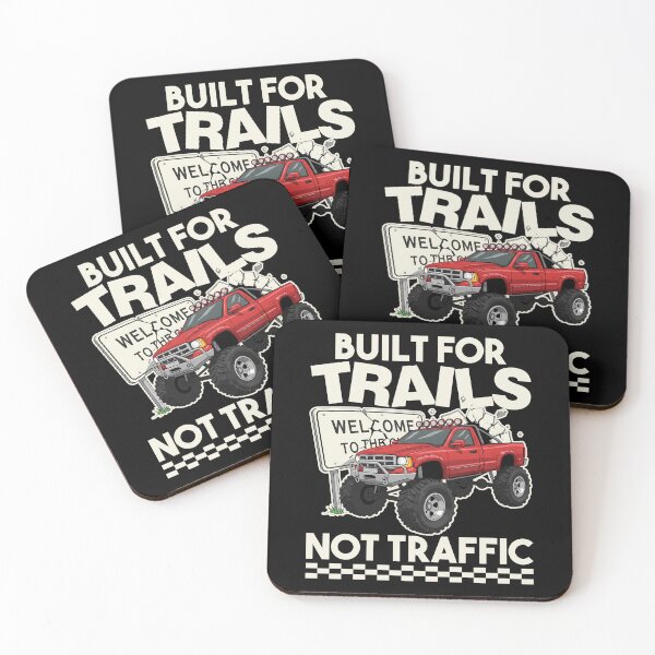 Item preview, BUILT FOR TRAILS, NOT TRAFFIC - OFF ROAD GIFT designed and sold by KEF Custom.