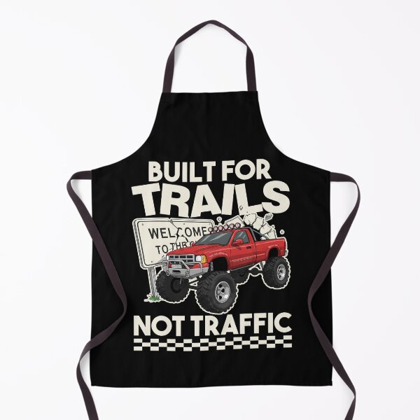 Item preview, BUILT FOR TRAILS, NOT TRAFFIC - OFF ROAD GIFT designed and sold by KEF Custom.