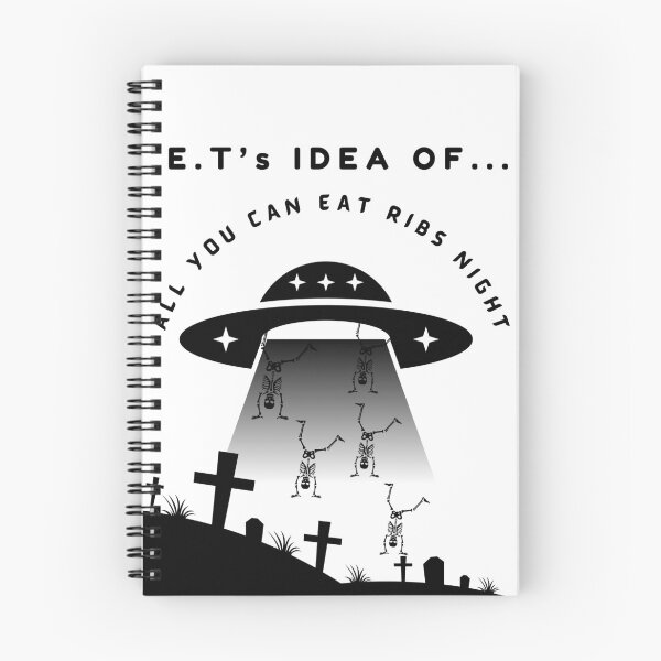 Item preview, E,T's IDEA OF ALL YOU CAN EAT RIBS NIGHT OUT designed and sold by PhraseCreatives.