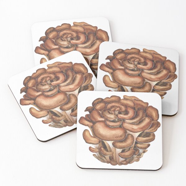 Item preview, Watercolor Maitake mushroom designed and sold by Ekaterina Glazkova.