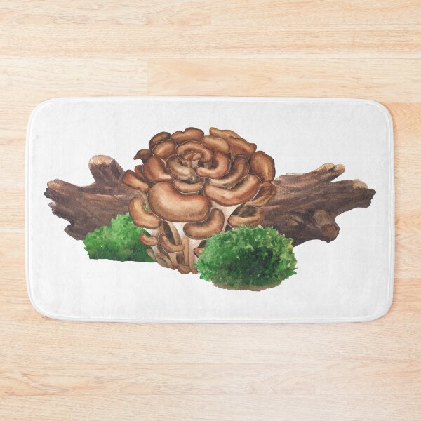 Item preview, Watercolor Maitake mushroom designed and sold by Ekaterina Glazkova.