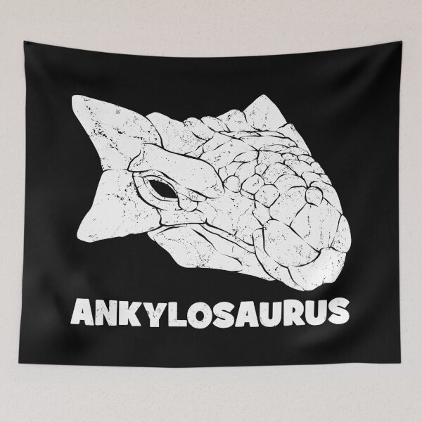 Item preview, Ankylosaurus fossil skull designed and sold by NicGrayGraphic.