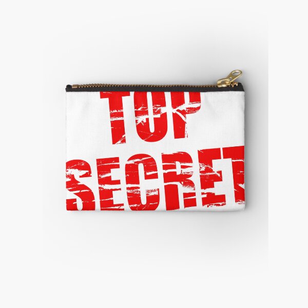 Item preview, red rubber stamp effect “Top Secret”.  designed and sold by funkyworm.