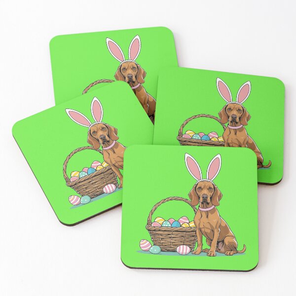 Item preview, Easter Vizsla Dog designed and sold by EstelleStar.