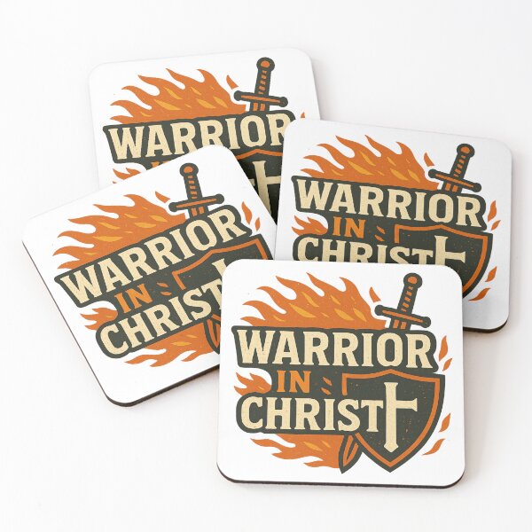 Item preview, Warrior in Christ  designed and sold by Flashy Flamingo.