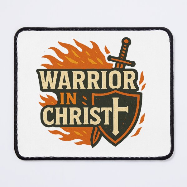 Item preview, Warrior in Christ designed and sold by Flashy Flamingo.