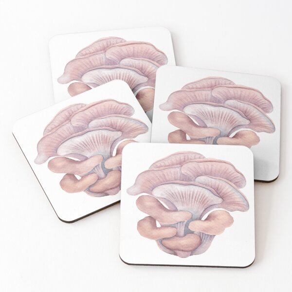 Item preview, Watercolor Oyster mushroom designed and sold by Ekaterina Glazkova.