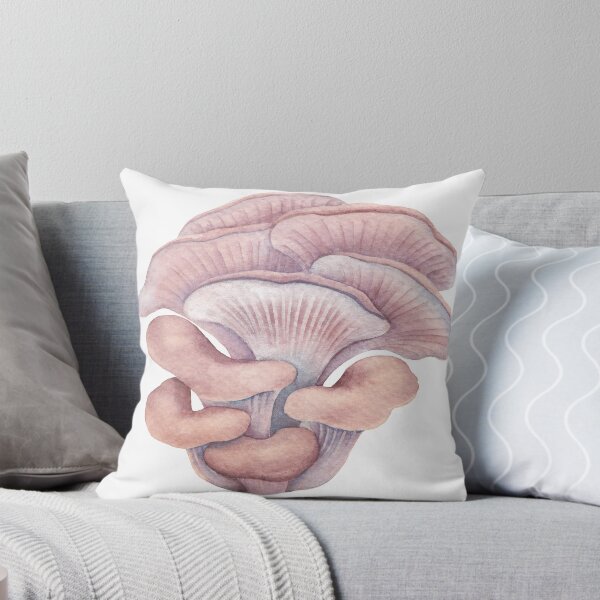 Item preview, Watercolor Oyster mushroom designed and sold by Ekaterina Glazkova.
