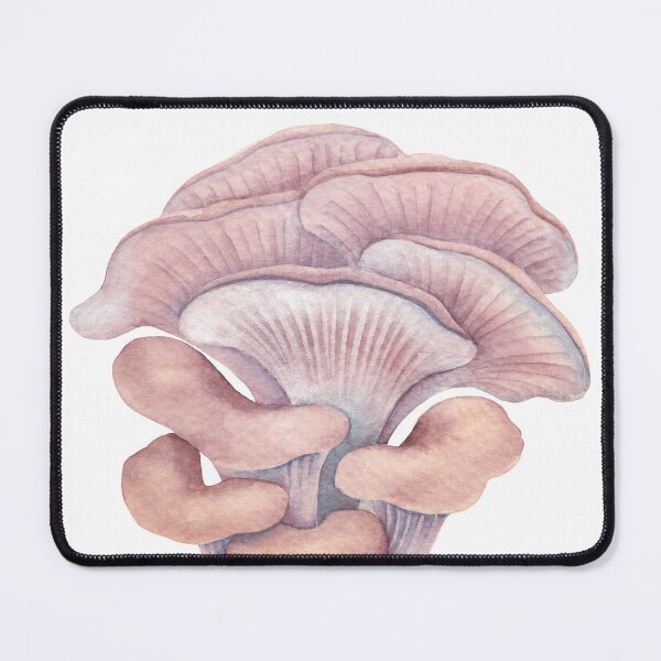 Item preview, Watercolor Oyster mushroom designed and sold by Ekaterina Glazkova.