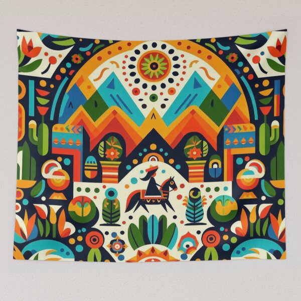 Item preview, Mexican Naïve Art  designed and sold by Myra365Art.