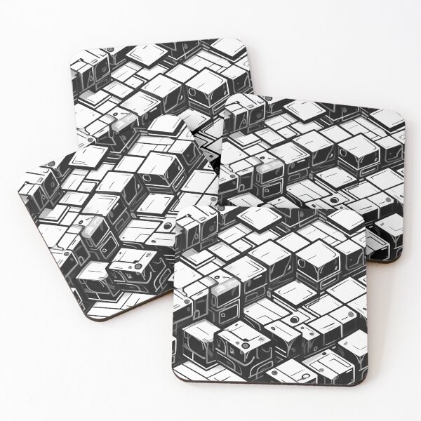 Item preview, Square Pattern Design 6 designed and sold by Domo-Design.