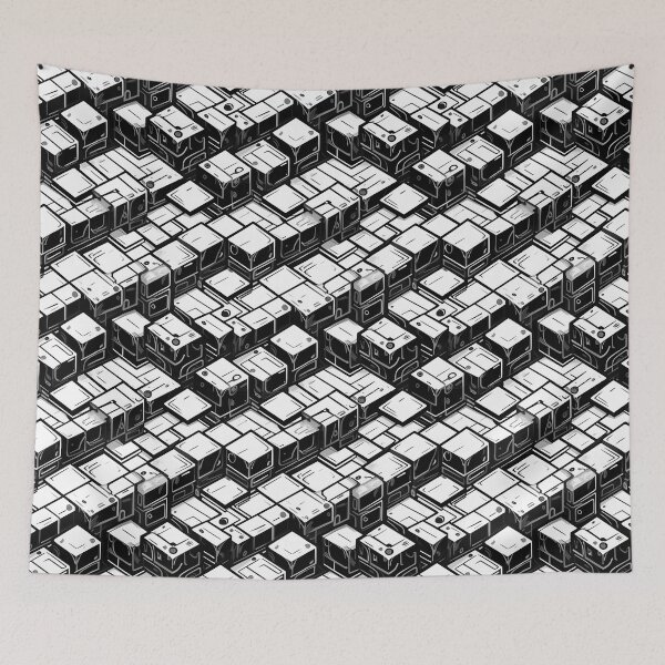 Item preview, Square Pattern Design 6 designed and sold by Domo-Design.