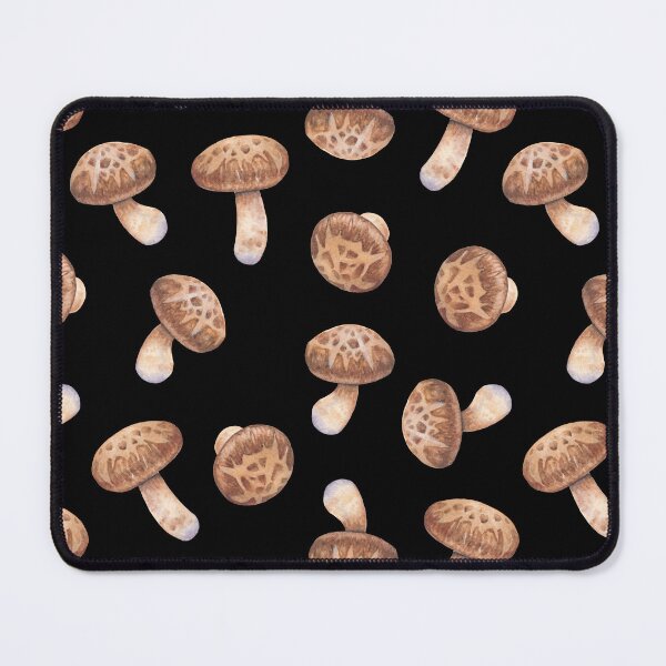 Item preview, Watercolor Shiitake mushrooms designed and sold by Ekaterina Glazkova.