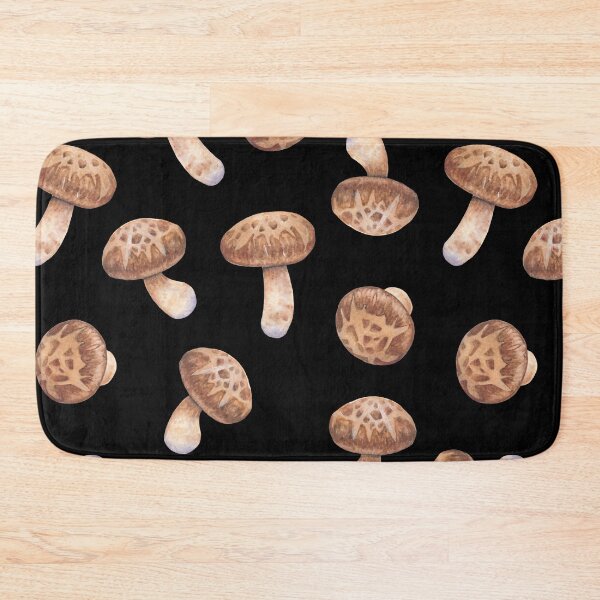 Item preview, Watercolor Shiitake mushrooms designed and sold by Ekaterina Glazkova.