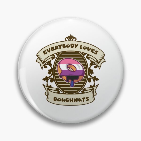 Item preview, LGBTQIA+ - Gender Fluid Pride Doughnut designed and sold by IE-ArtOnline.