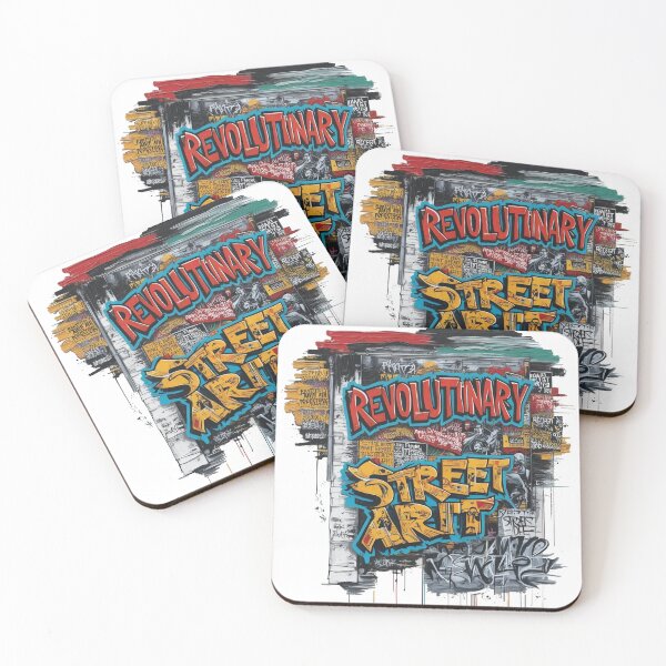 Item preview, Revolutionary Street Art Graffiti Design designed and sold by WeirdSketcher.